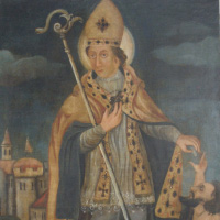 Obraz ołtarzowy: Św. Marcin XVII w. (2008)