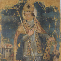 Obraz ołtarzowy: Św. Marcin XVII w. (2008)